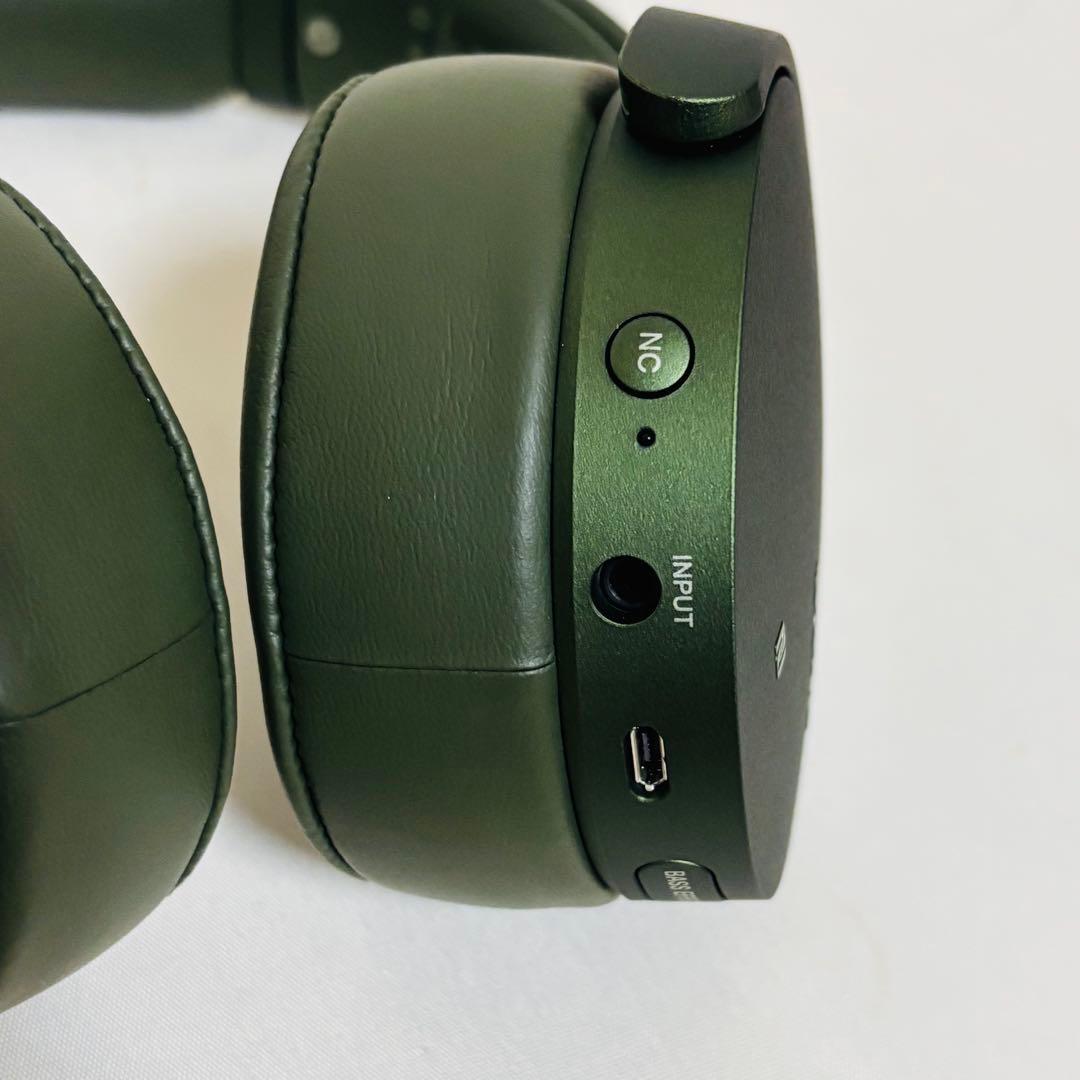 SONY ワイヤレスヘッドホン グリーン　MDR-XB950N1