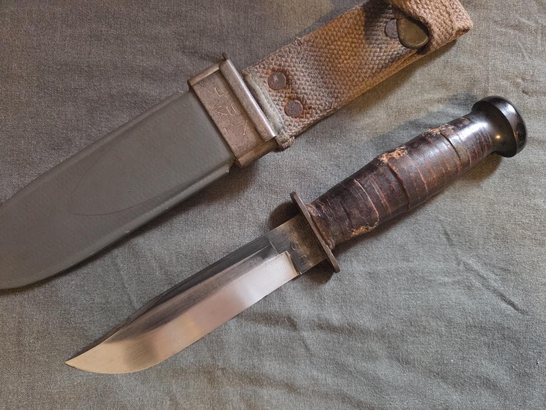 カミラス　USN Mark 1ナイフ　ベトナム戦争　アウトドア　　米軍放出品