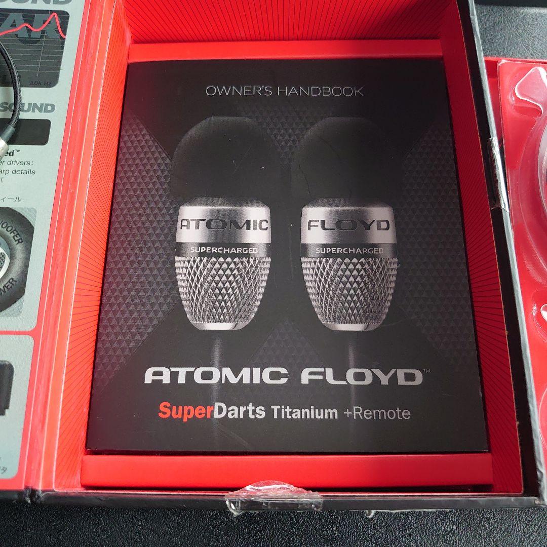 イヤホン Atomic Floyd SuperDarts Titanium +