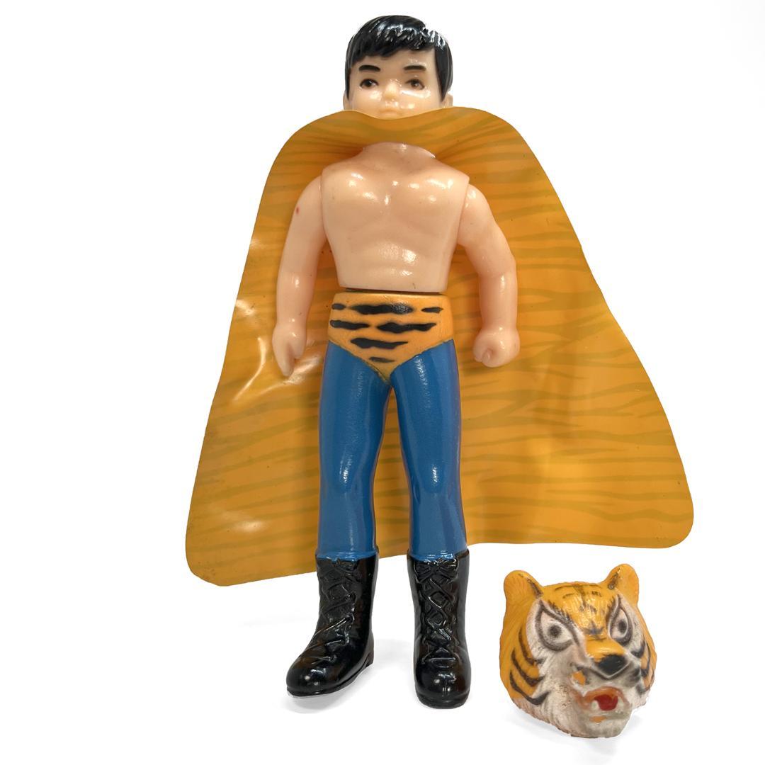 中島製作所 美品 タイガーマスク ソフビ 検 ポピー ブルマァク メディコム