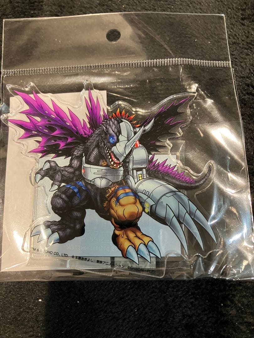 デフォリアル　メタルグレイモン　ゴジラ アクリルスタンド付