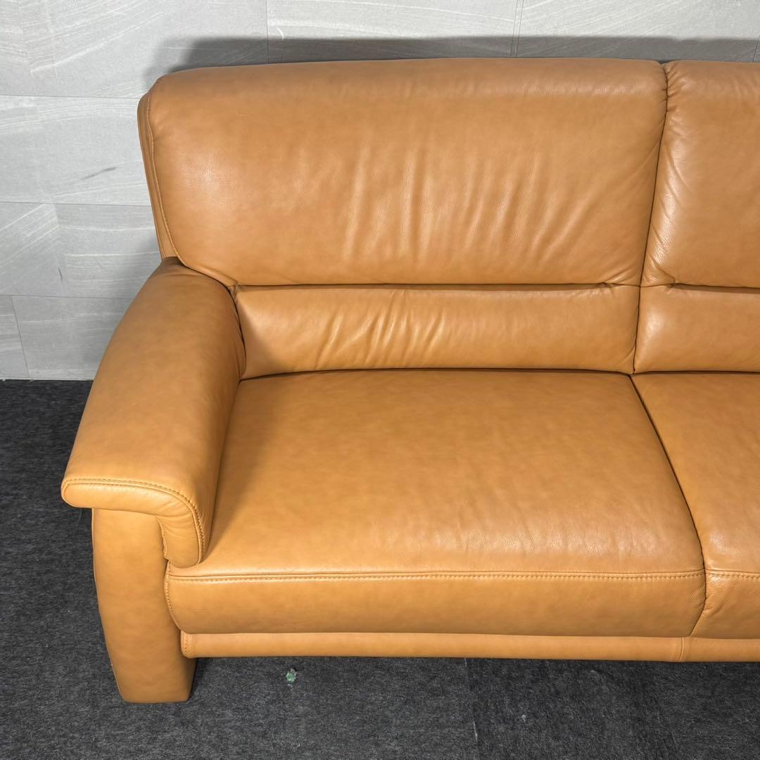 himolla ヒモラ ソファ 3人掛け ベルク 総本革 レザー d4945