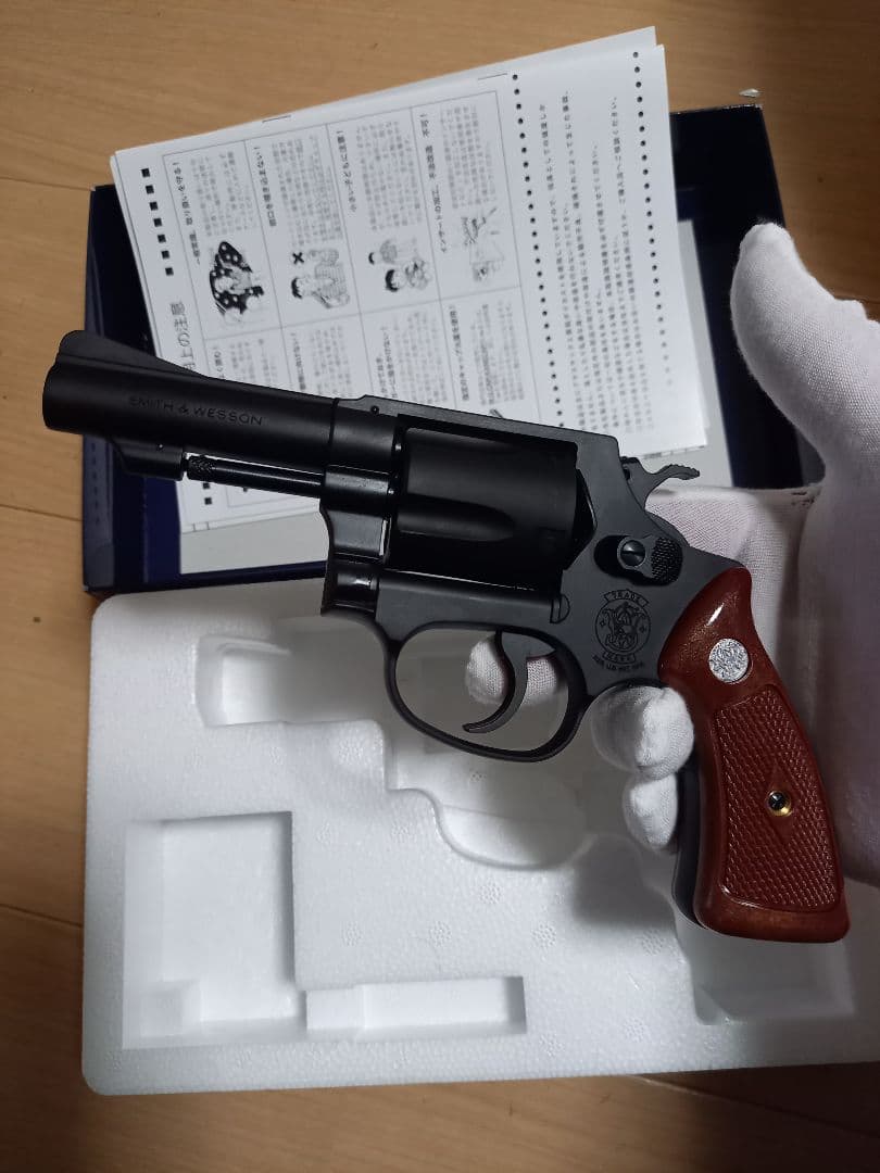 新美☆　タナカ　M36 3インチ　スクエアバット　モデルガン　HW