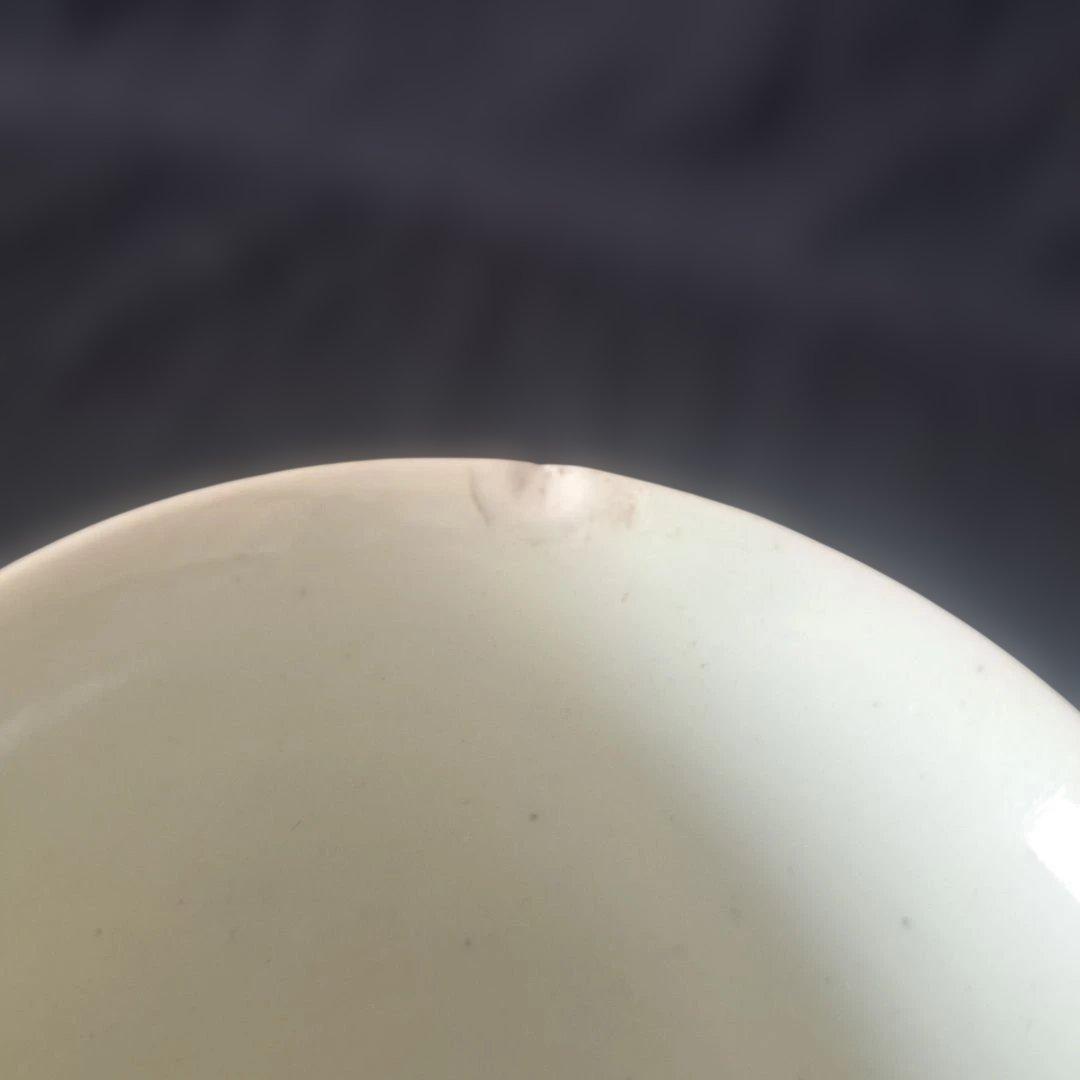 「400年前のロマン！ 初期伊万里 蕎麦ちょこ」 染付猪口(直径8cm) 骨董ア