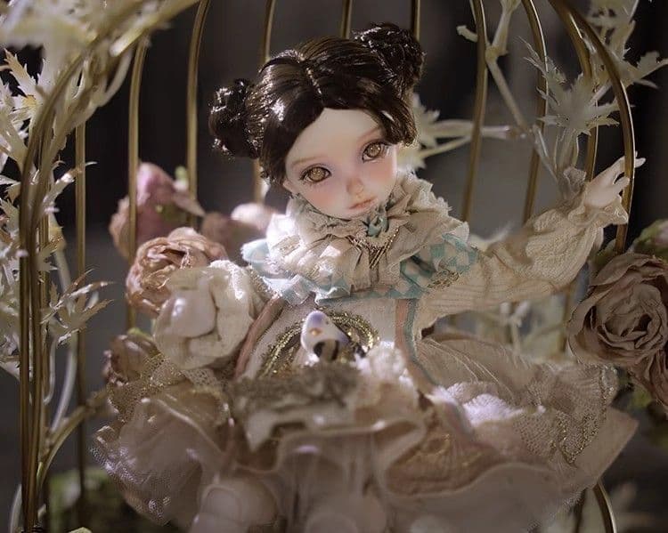 AX928 BJD 1/6 ドール本体 canary 球体関節人形 ハンドメイド