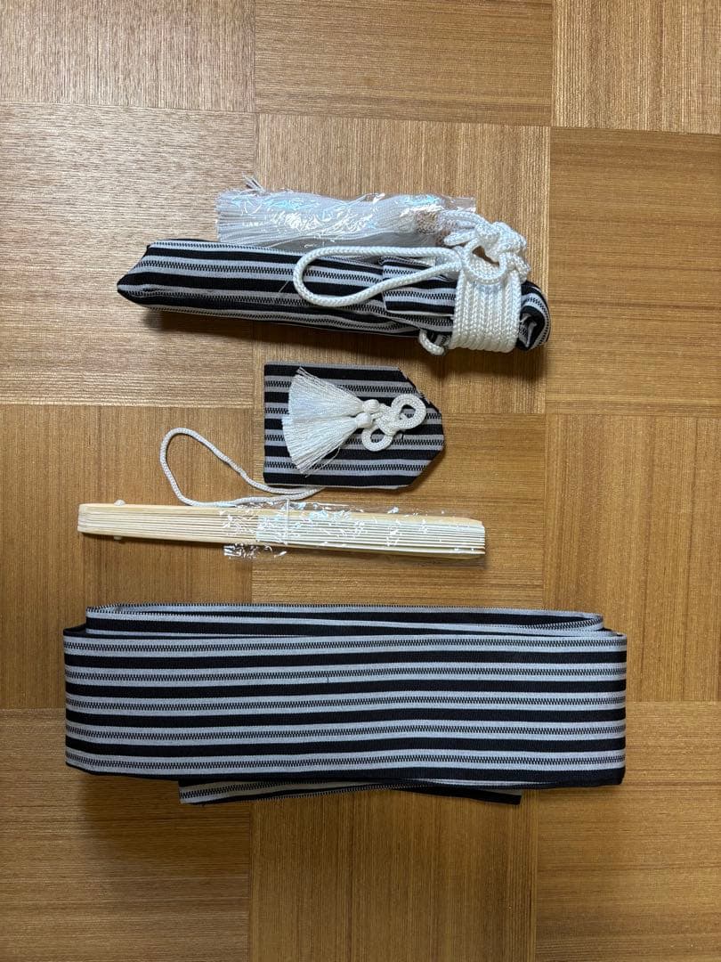 子供用着物 七五三 黒地模様付き　5歳　男の子