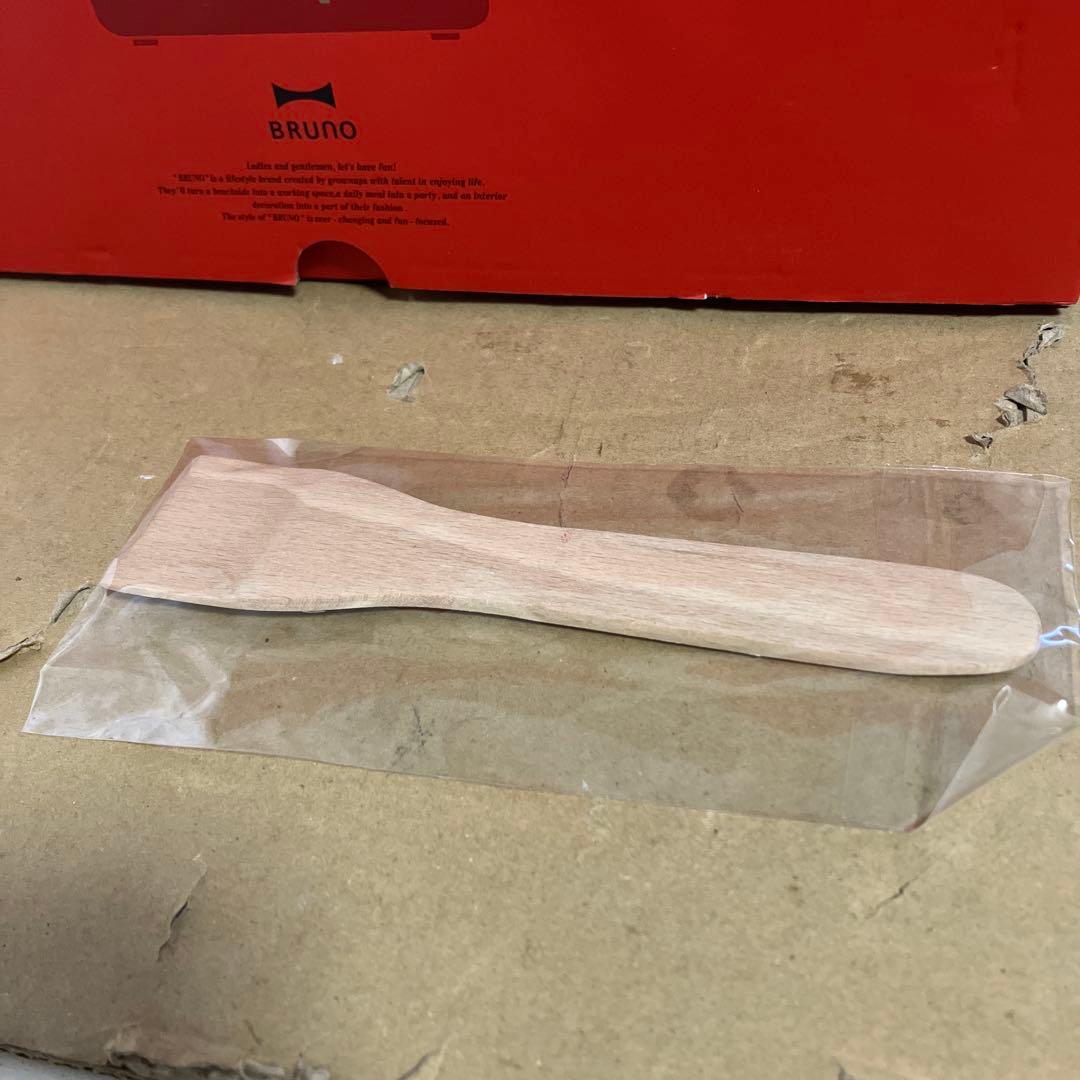 BRUNO　ブルーノ　コンパクトホットプレート　BOE021　レッド　未使用