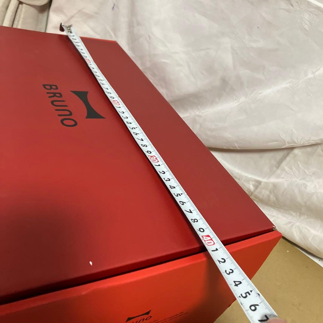 BRUNO　ブルーノ　コンパクトホットプレート　BOE021　レッド　未使用