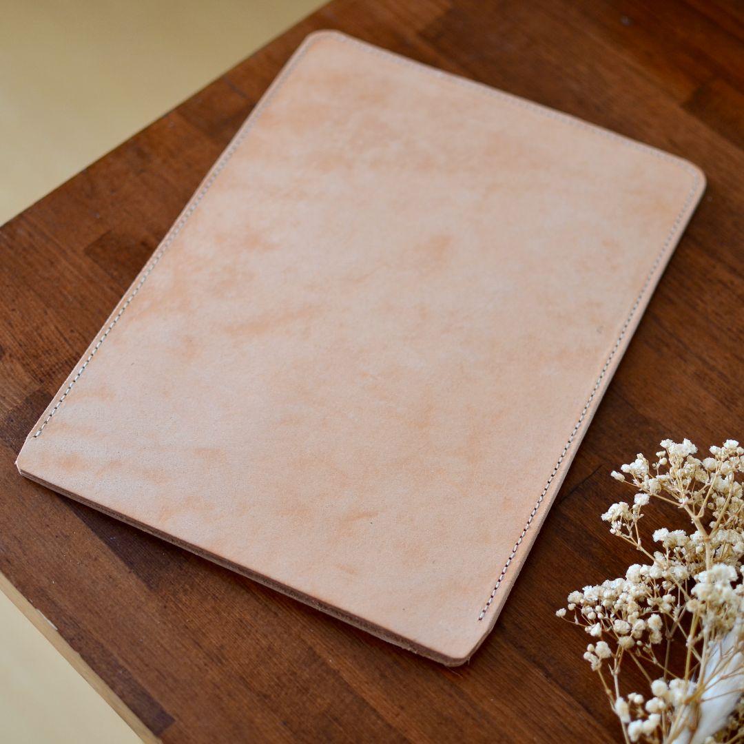 本革レザー iPadケース イタリアンレザー ナチュラル