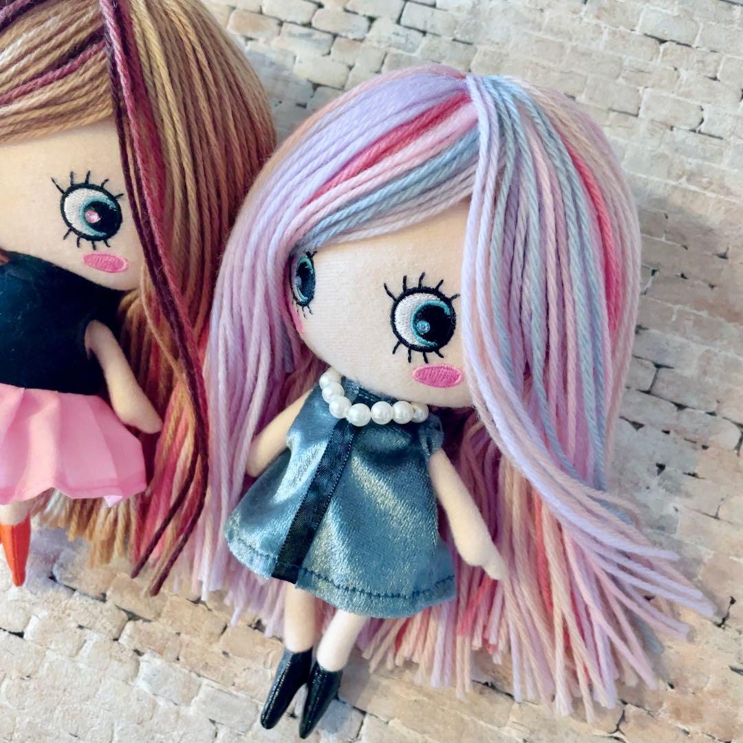 ✧イーマリーちゃんサイズ✧ハッピードール✧フルウィッグ✧2つセット✧