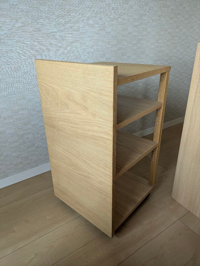 無印良品 木製カップボード・幅120cm・オーク材