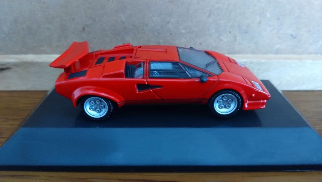 スーパーカーのミニカー、6台セット