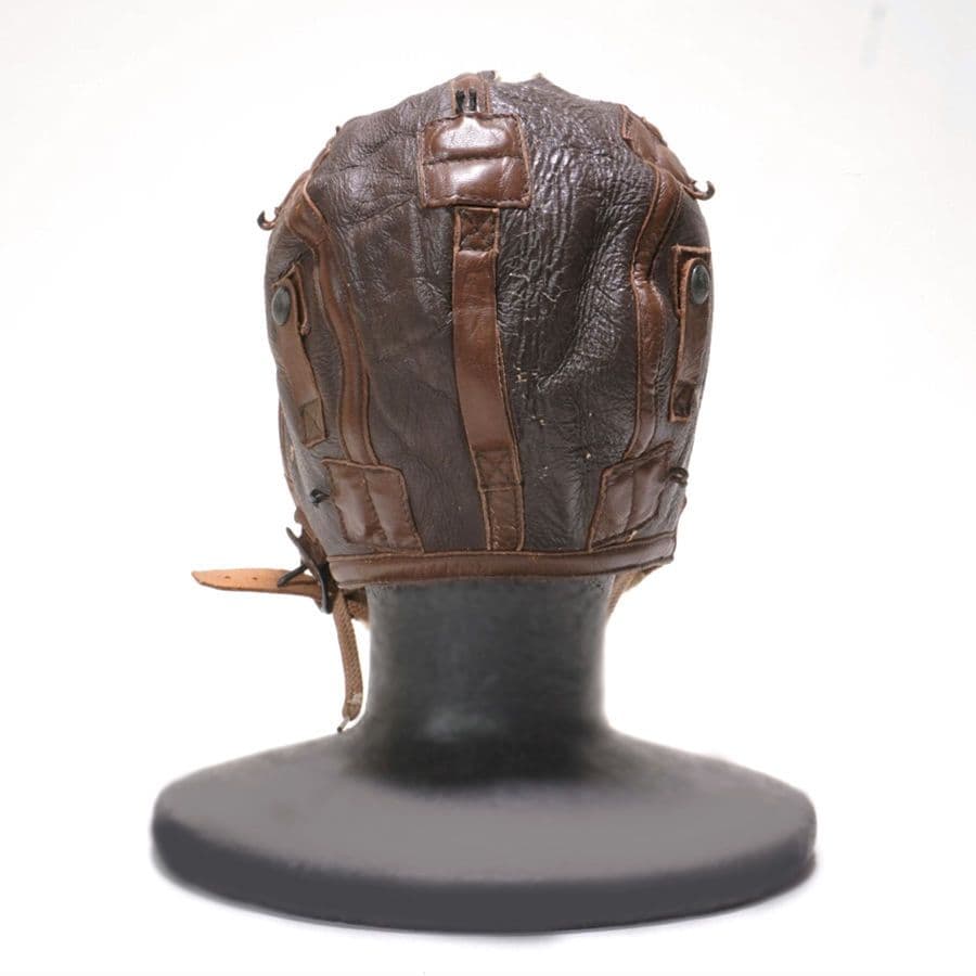 個人装備 WW2 USAAF B-6 WINTER LEATHER FLIGHT CAP