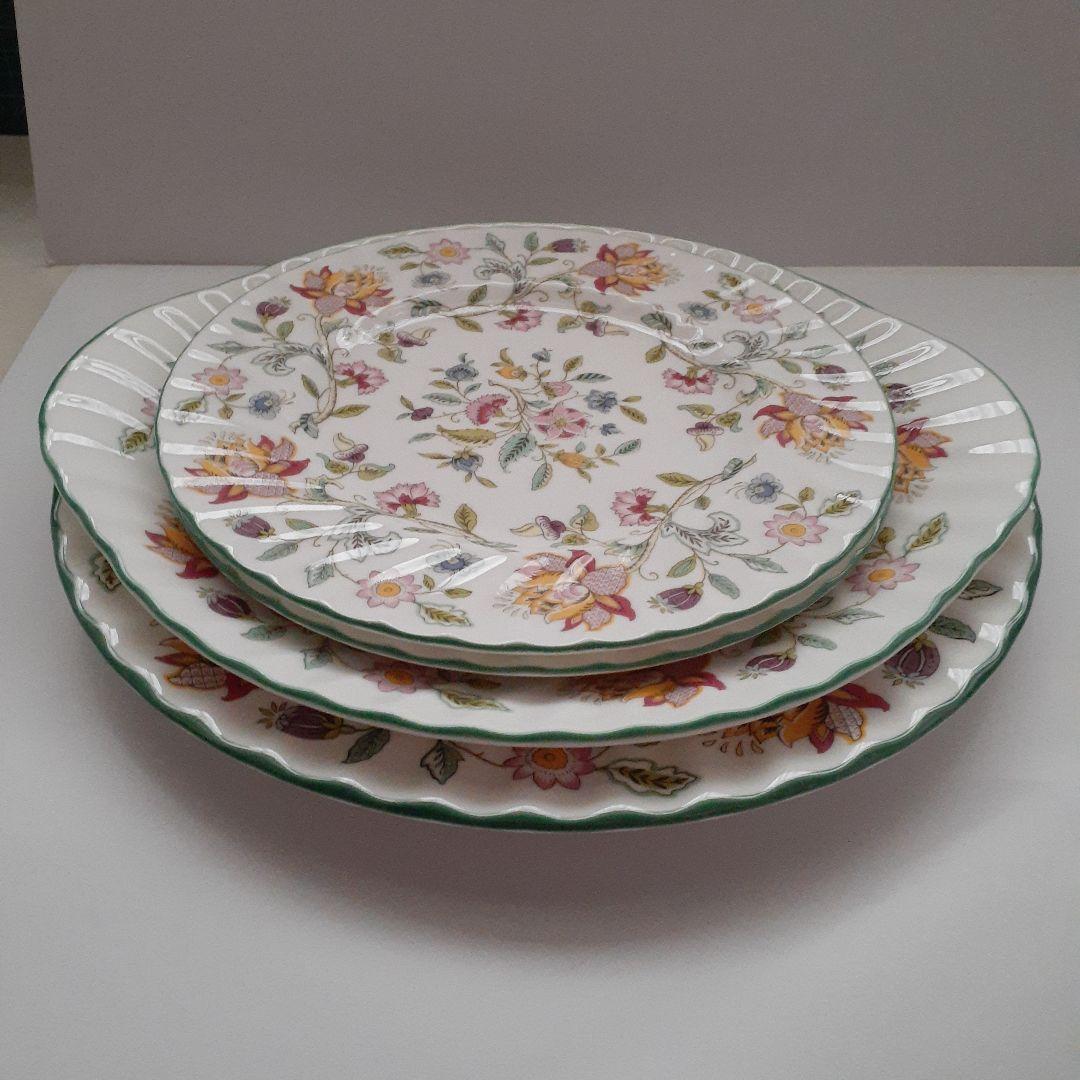 ミントン 皿　ハドンホール セット4点