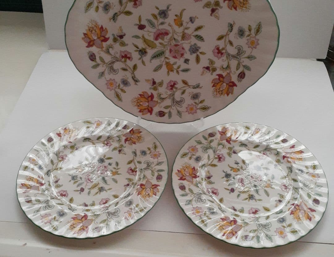 ミントン 皿　ハドンホール セット4点