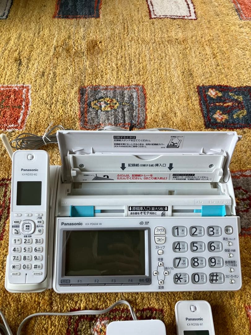 ✳︎美品✳︎子機付きパナソニック 家庭用ファックス電話機 KX-PD604DL
