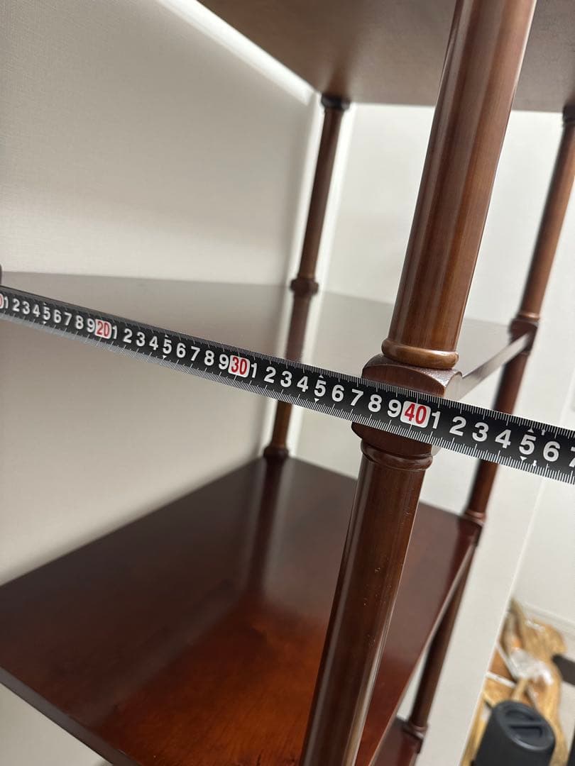 The Bombay Company チェリーウッド棚　5段ラックヴィンテージ