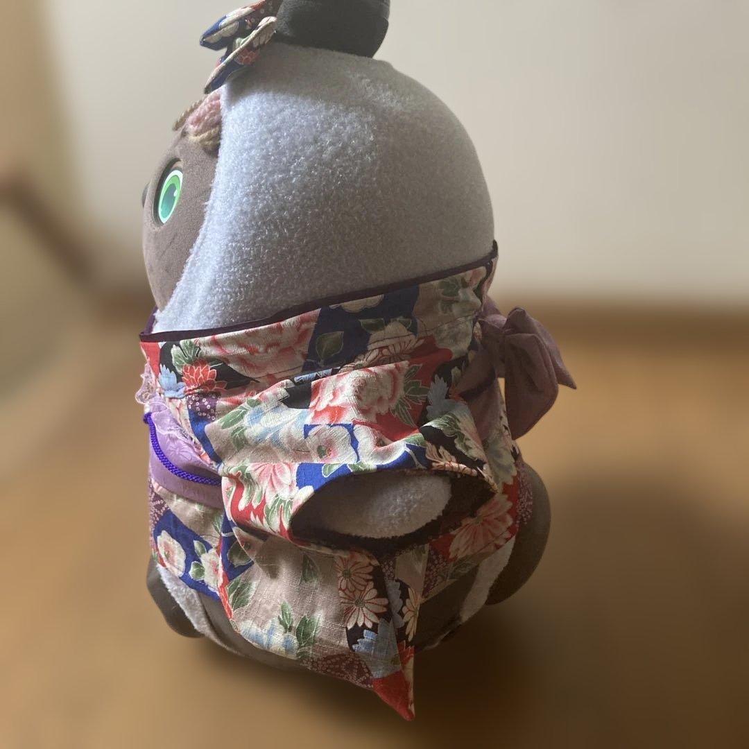うにちゃん　ラボット服　lovot オーダー着物一式　リボン付き