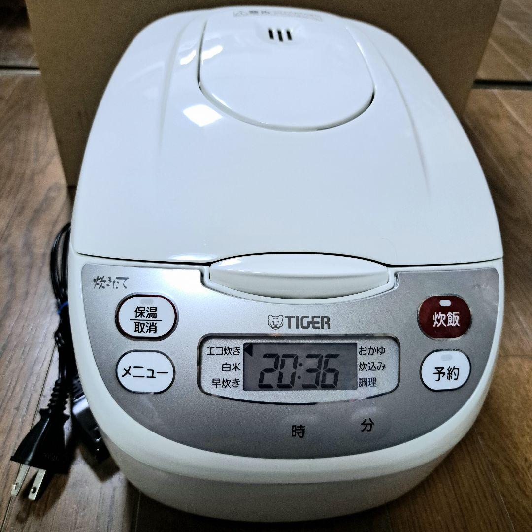 タイガー 炊飯器 マイコン炊飯ジャー 5.5合炊き JBH-G102W