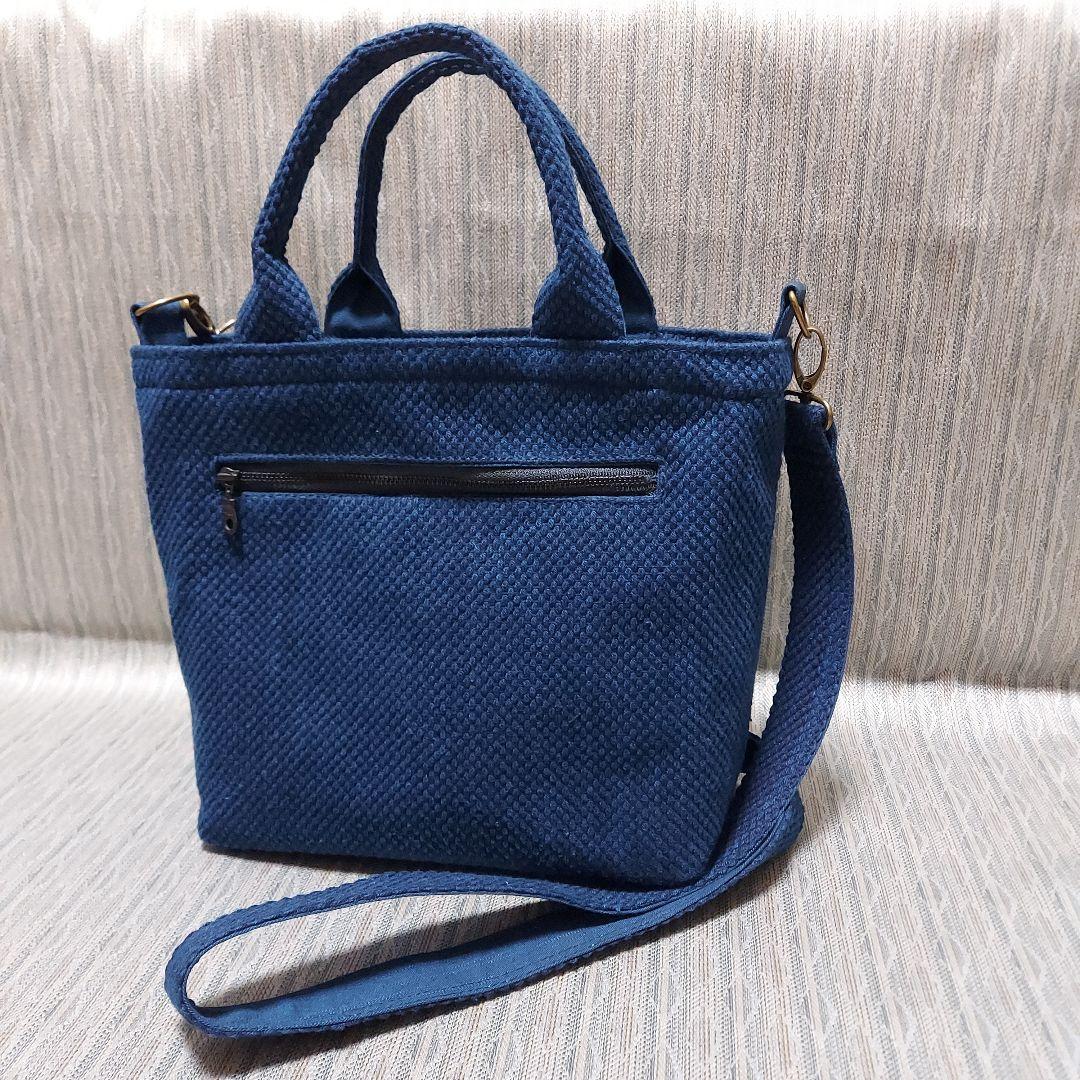 剣道着のトートバック(簡易蓋、ショルダー紐付きの場合)