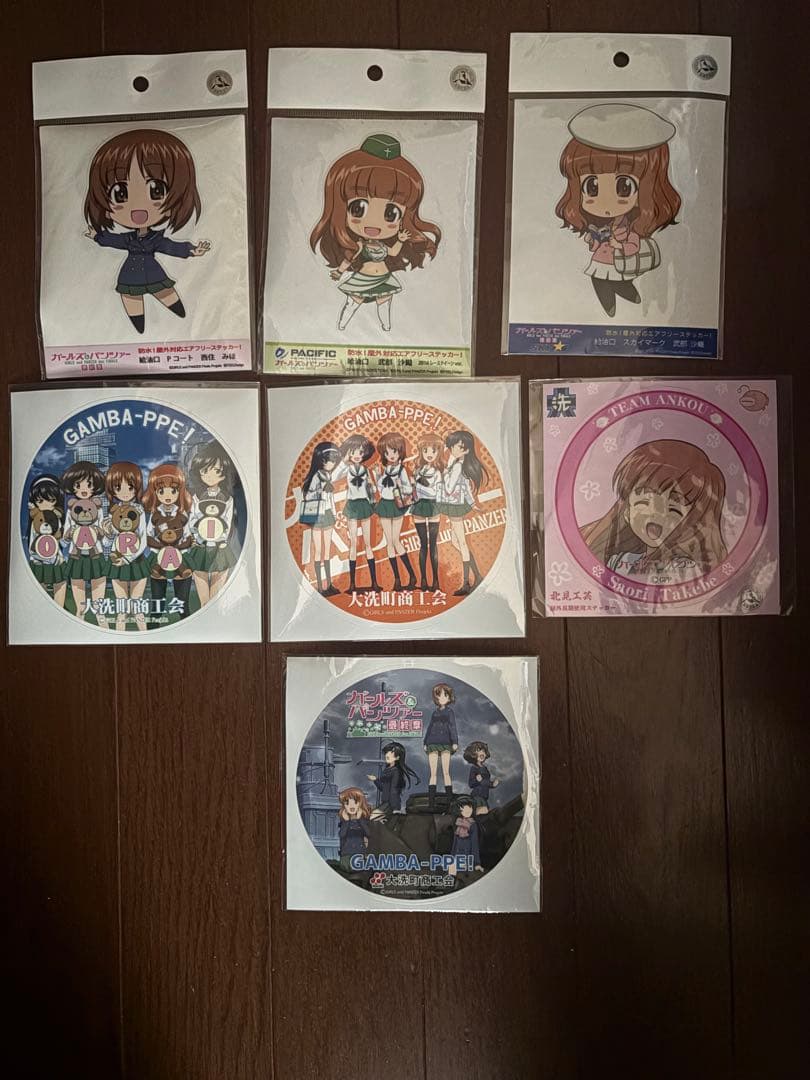 ガルパン　給油口ステッカー