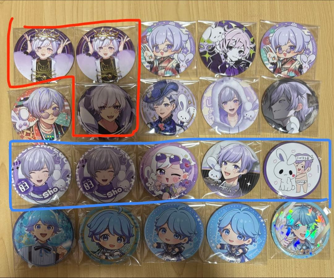 いれいす 缶バッジ りうら ほとけ 初兎 ないこ If 悠祐