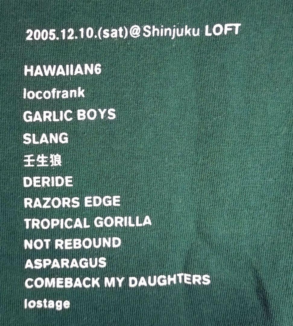 【激レア】SET YOU FREE 2005 限定Tシャツ 年末ライブ グリーン