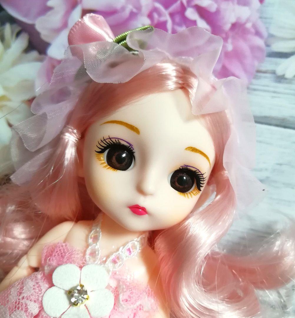 【No.332】お人形 16㎝   bjd  球体関節人形  オビツ ドール