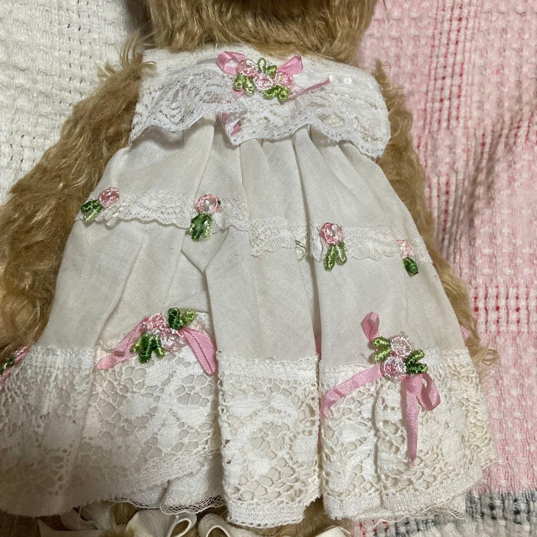 テディベア作家　国内作家　作家名不明　テディベア　中古品　ドレスアップ②