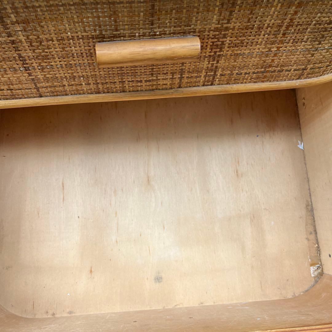 ラタン（籐）チェスト 5段収納 ナチュラルカラー