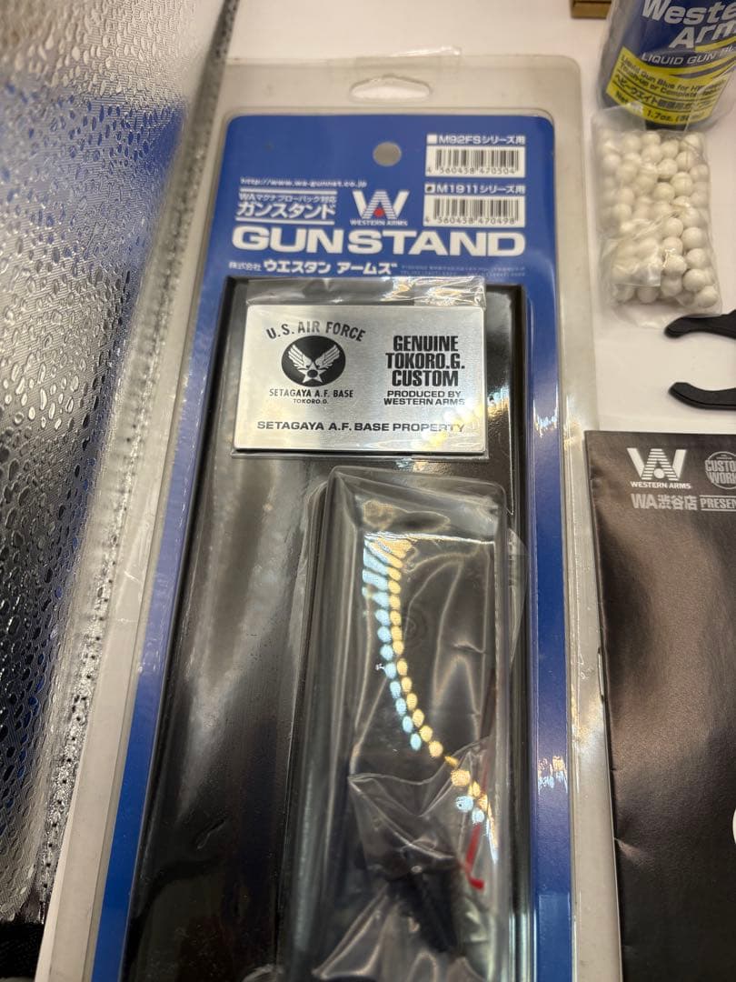 美品超レア　WA 世田谷ベース　1056 コマンダー　第一弾　プレート　スタンド