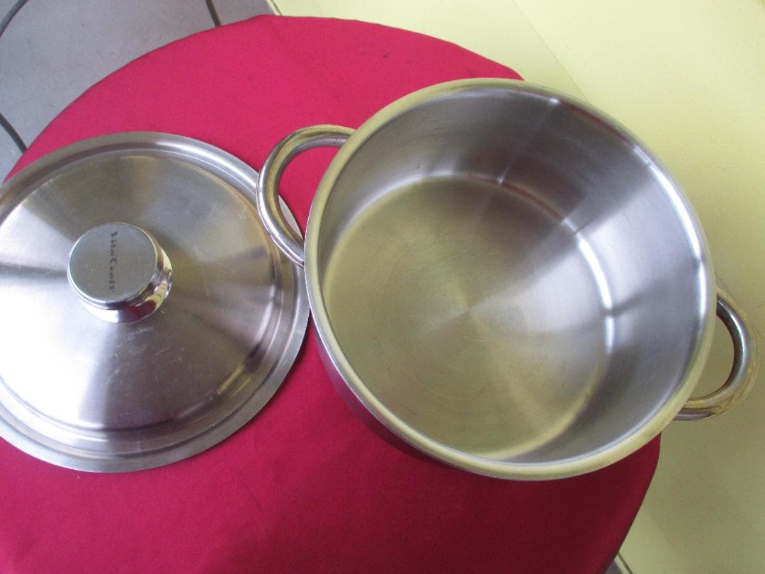 VitaCraft 　DENVER　 両手鍋 5層　マグネティックスチール　22