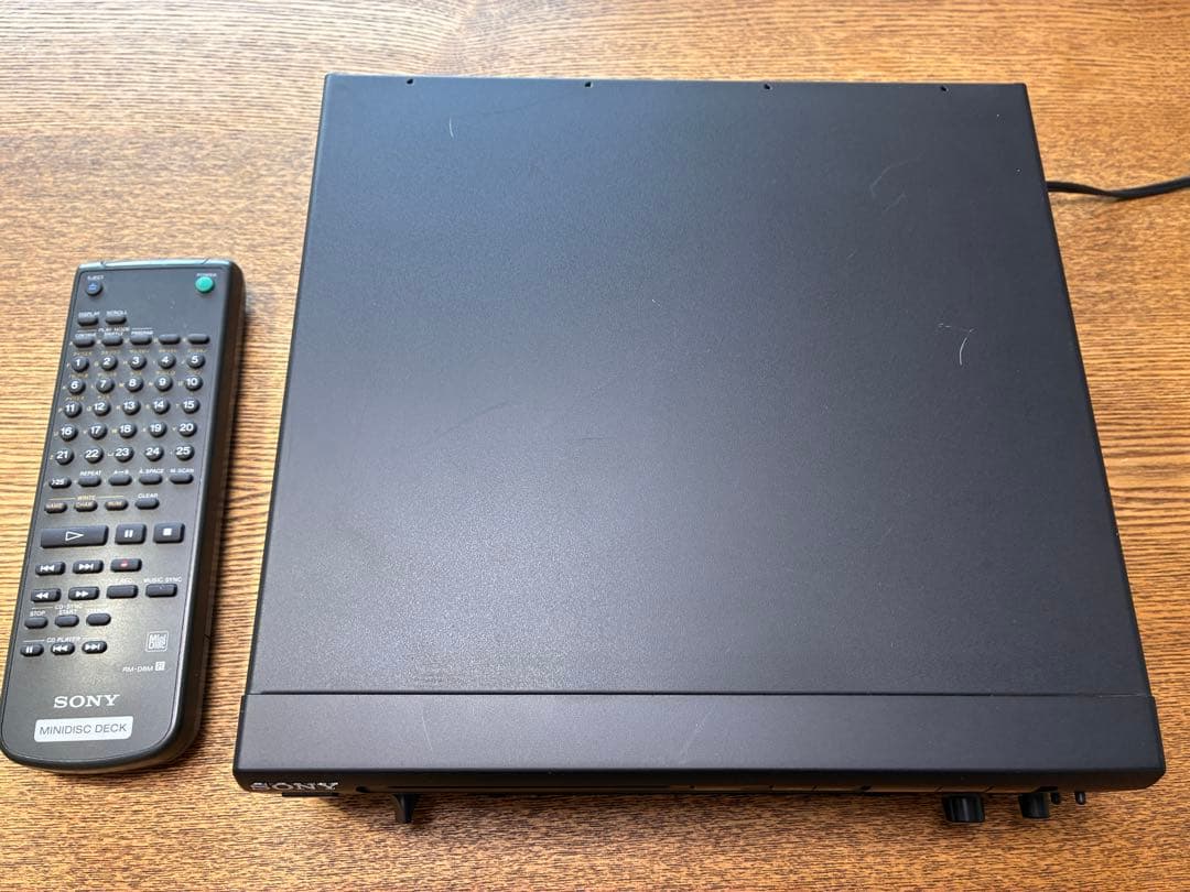 SONY MDデッキ MD-S37 リモコン付き