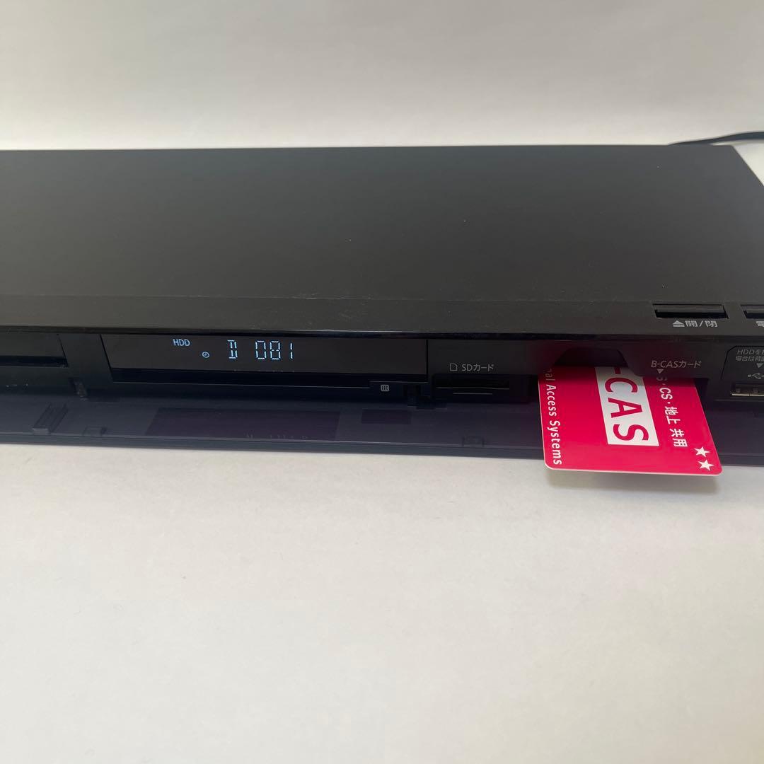 DMR-BRW1010ブルーレイレコーダー（動作確認済み、B-CASカード付き）