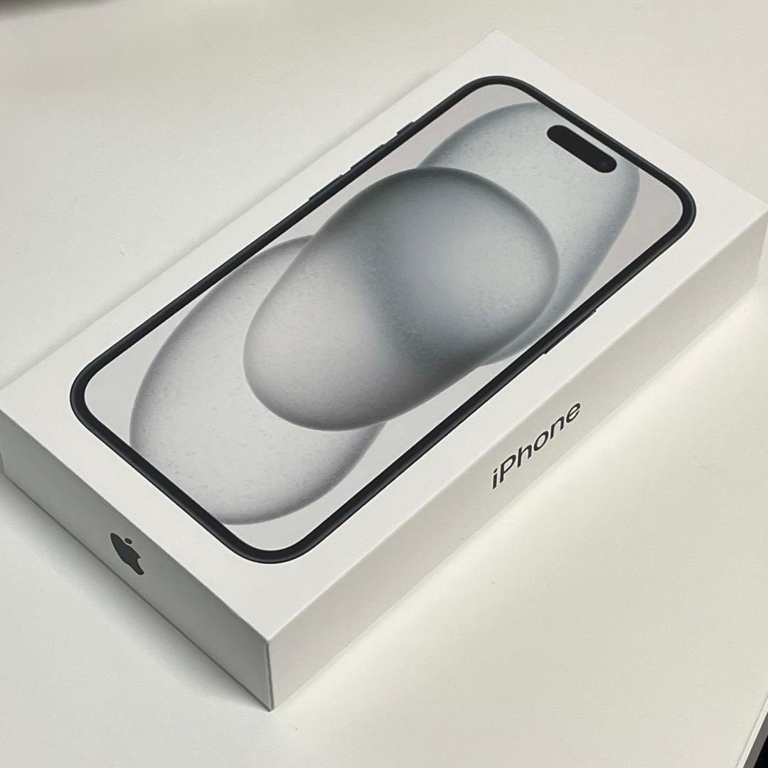 【新品未開封】iPhone 15 128GB ブラック SIMフリー