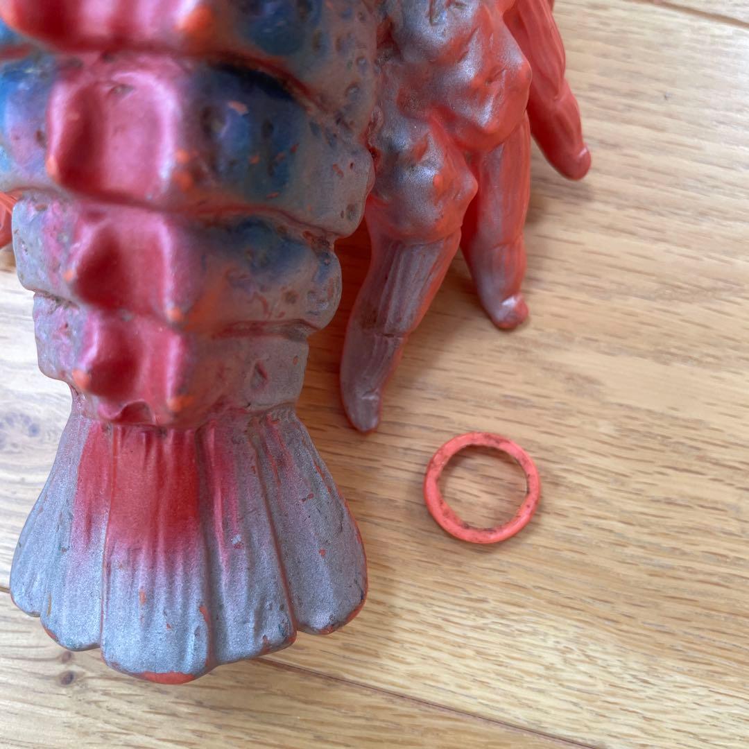 【マルサン】エビラ 1966 当時物 ソフビ