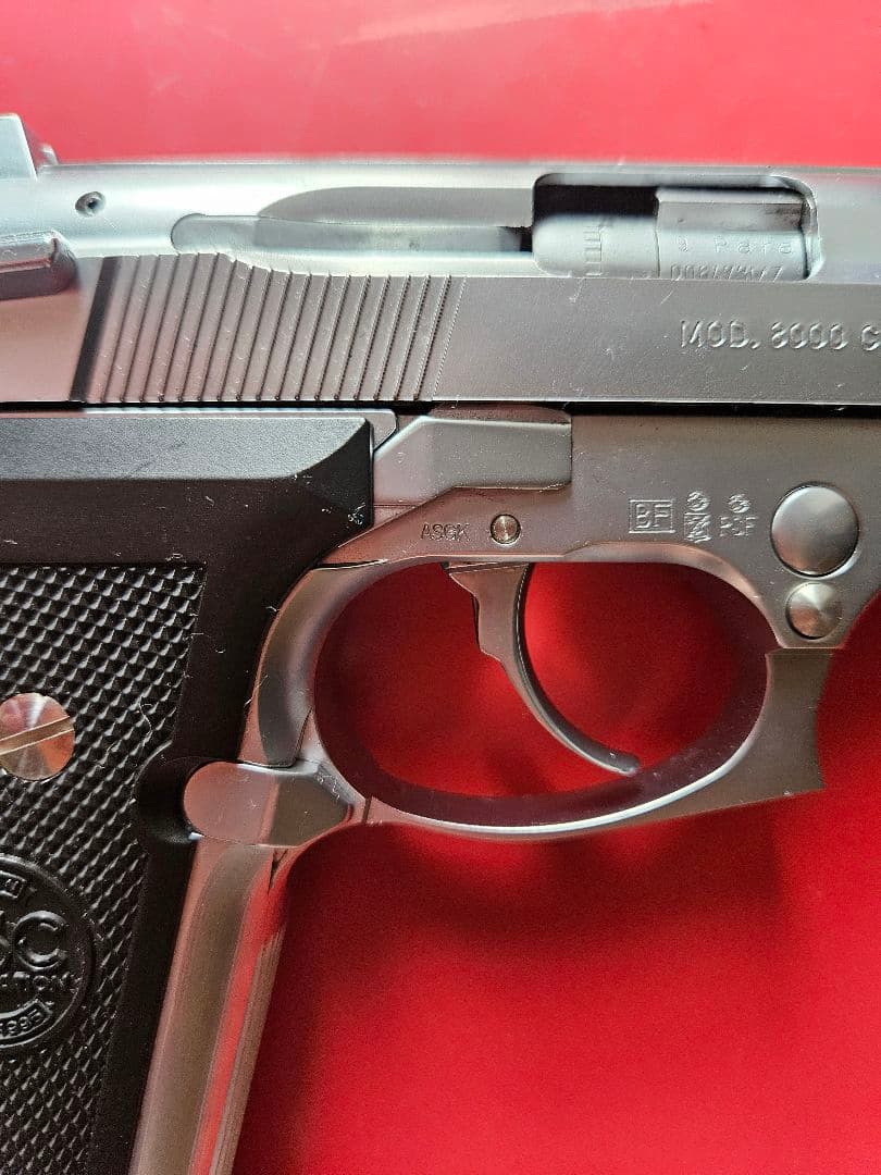 KSC ガスガン シルバー/ブラック