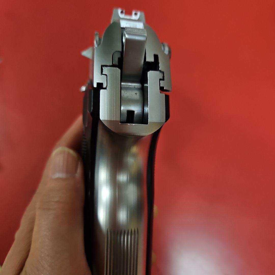 KSC ガスガン シルバー/ブラック