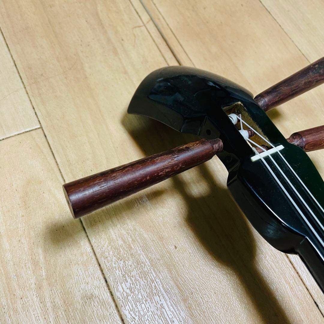 沖縄三線　三線　人工皮　ケース付き