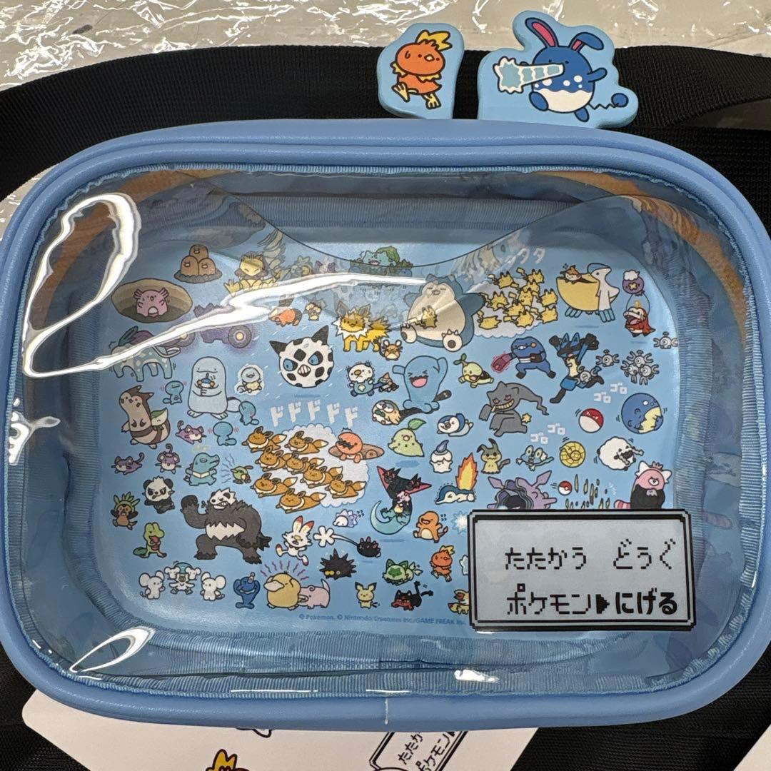 【新品未使用】ポケモン　逃　バッグandポーチ