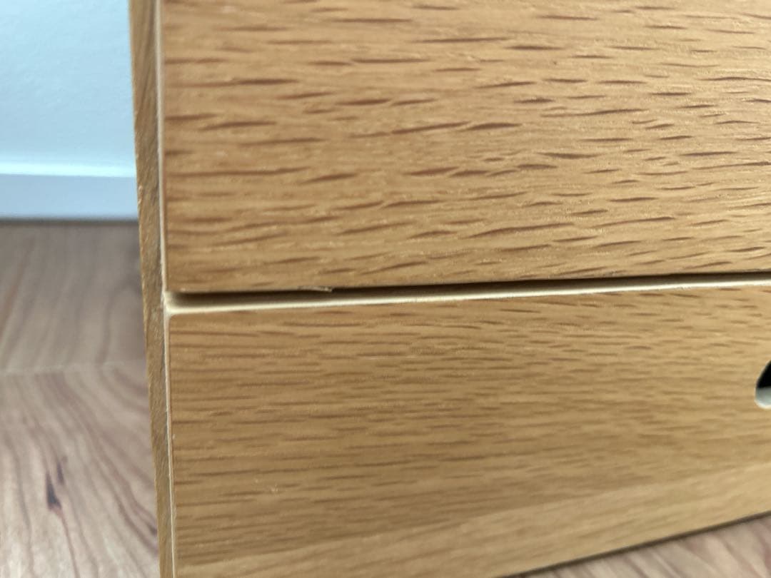 無印 スタッキングチェスト・引出し・4段とハーフ・１段のセット