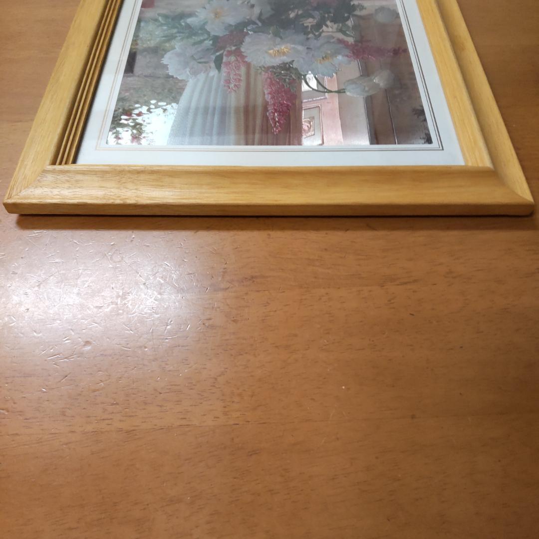 アート　額　特殊印刷　ノスタルジック　小説風