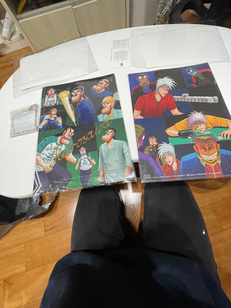 アカギ　黒沢セット　赤木しげる　2015ざわざわ展チケット半券付　未使用