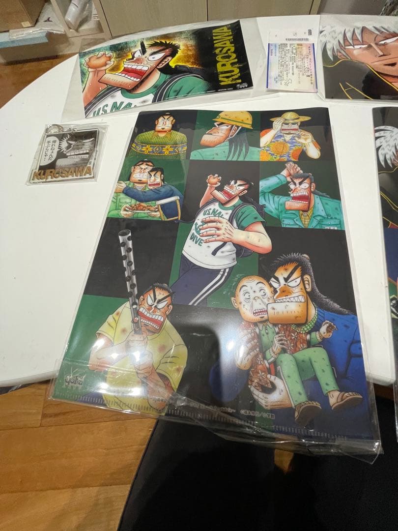 アカギ　黒沢セット　赤木しげる　2015ざわざわ展チケット半券付　未使用