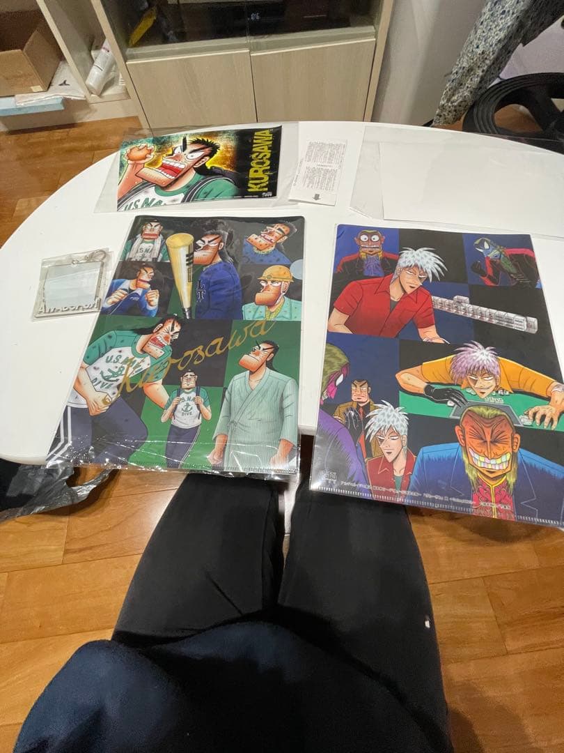 アカギ　黒沢セット　赤木しげる　2015ざわざわ展チケット半券付　未使用