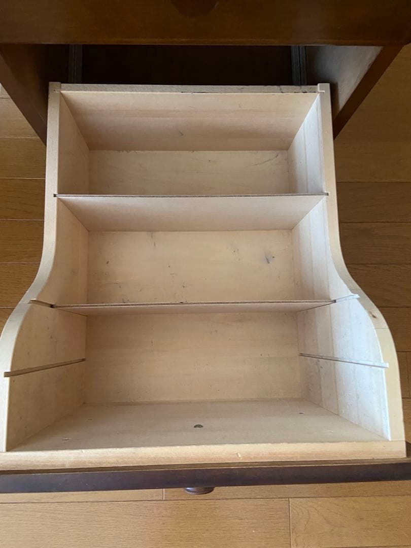 カリモク　学習机3点セット【キャビネット】