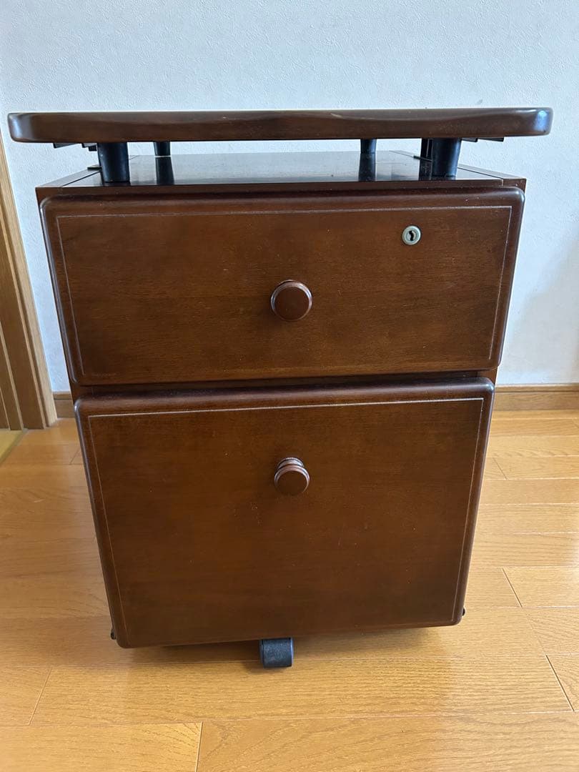 カリモク　学習机3点セット【キャビネット】