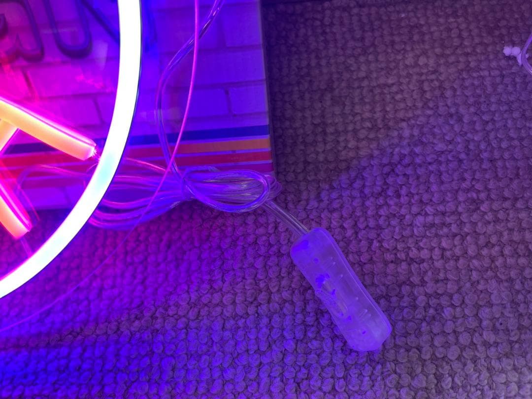 ネオンサイン　PIZZA　ピザ　アメリカン　ライト　LED　照明　ミラー　パネル