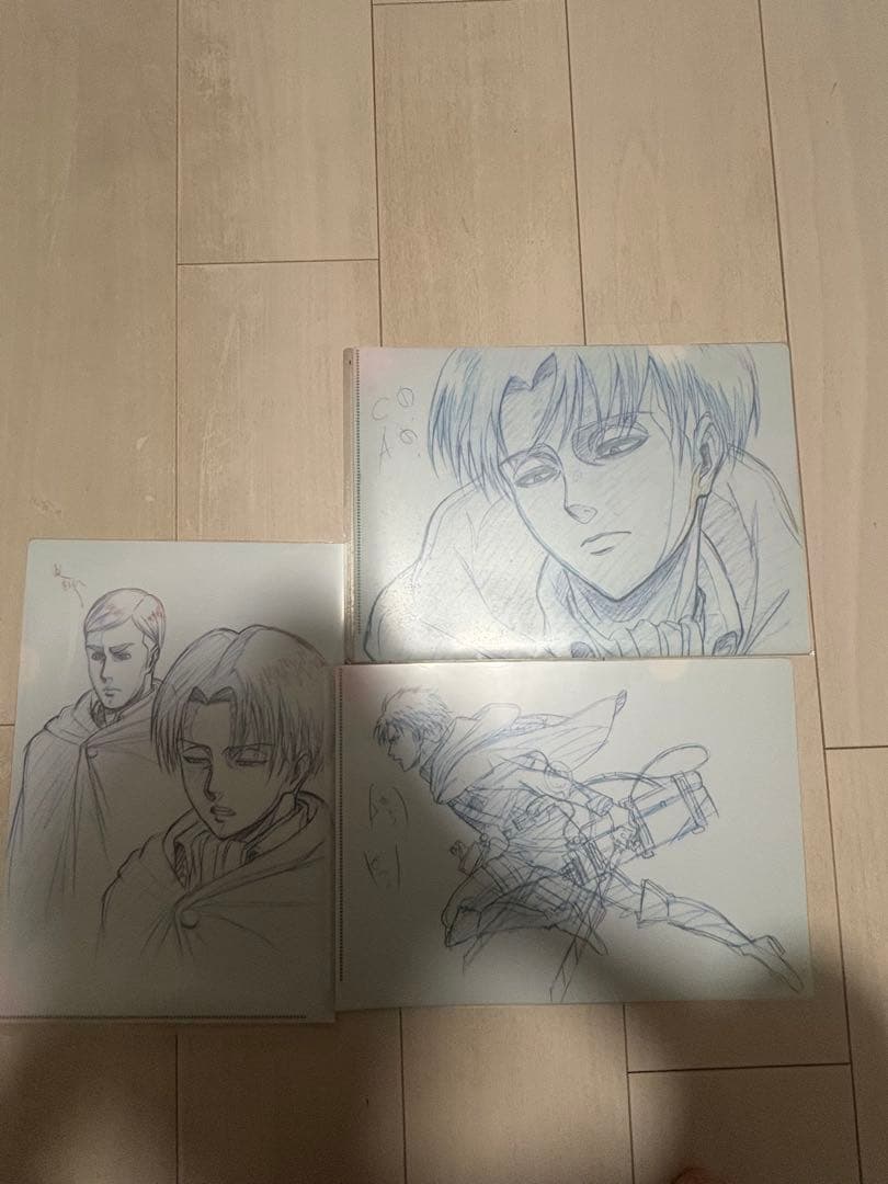 入手不可　進撃の巨人　クリアファイル　witstudio