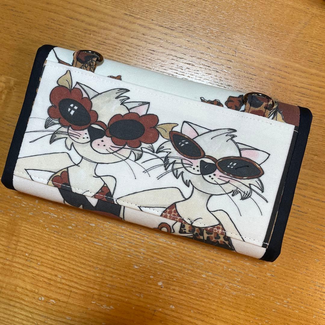 特価長財布　やりくり財布　ハンドメイド　トートバッグ　ハンドメイドロラライハリス